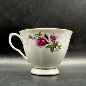 Noritex China Tea Cup Pink Rose Pattern Gold Trim Replacement Flower Buds